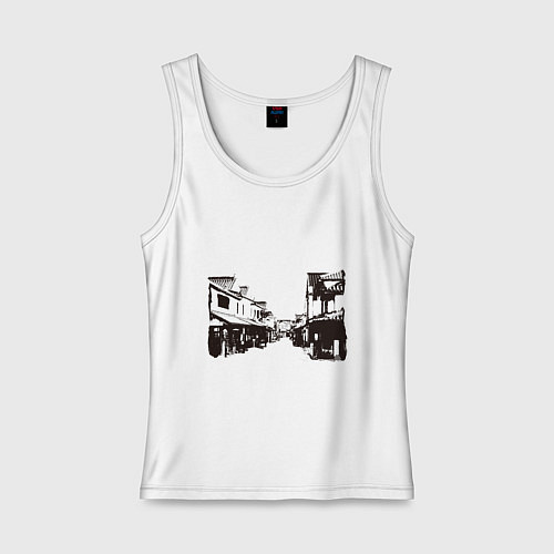 Женская майка Старая Япония / Белый – фото 1