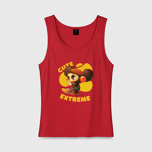 Женская майка Cute extreme / Красный – фото 1