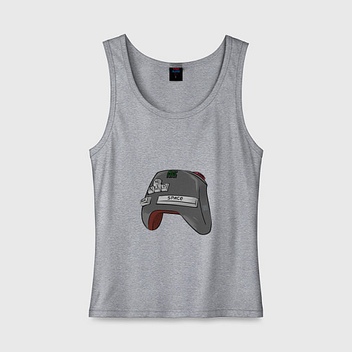 Женская майка Геймпад ПК-Боярина / Меланж – фото 1