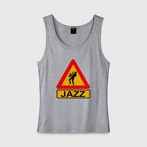 Женская майка Стиль джаз / Меланж – фото 1