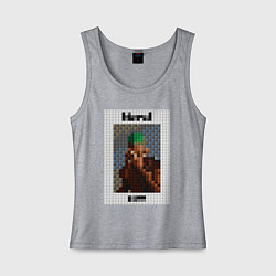 Майка женская хлопок Лего Фрэнк Оушен, цвет: меланж