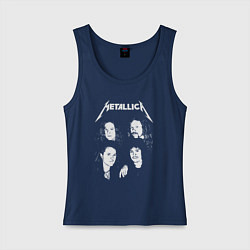 Женская майка Metallica band