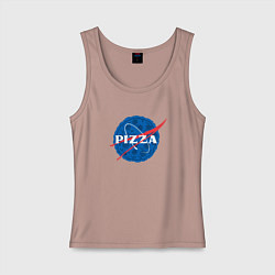 Женская майка Pizza x NASA