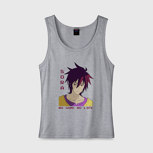 Женская майка Сора / Меланж – фото 1