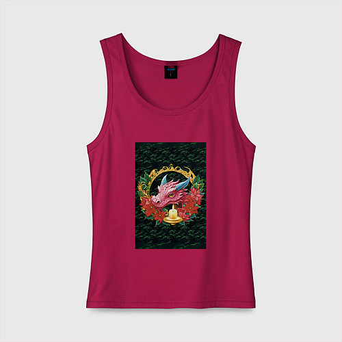 Женская майка Drakon / Маджента – фото 1