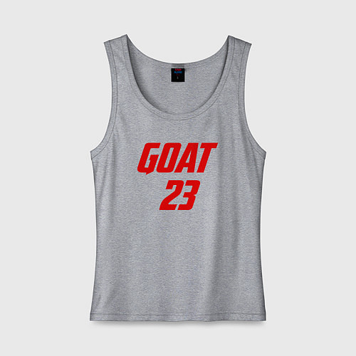 Женская майка Goat 23 / Меланж – фото 1