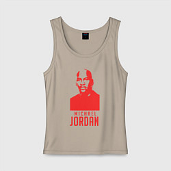 Женская майка Jordan in red