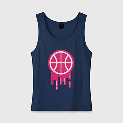 Женская майка Pink basketball