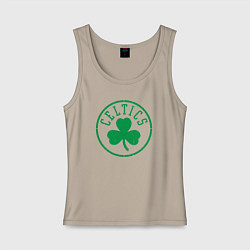 Женская майка Boston Celtics clover