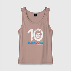 Женская майка Maradona 10