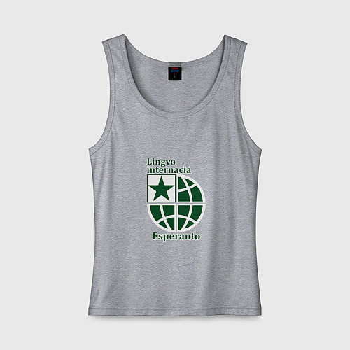 Женская майка Esperanto / Меланж – фото 1