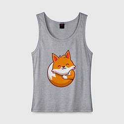 Женская майка Orange fox