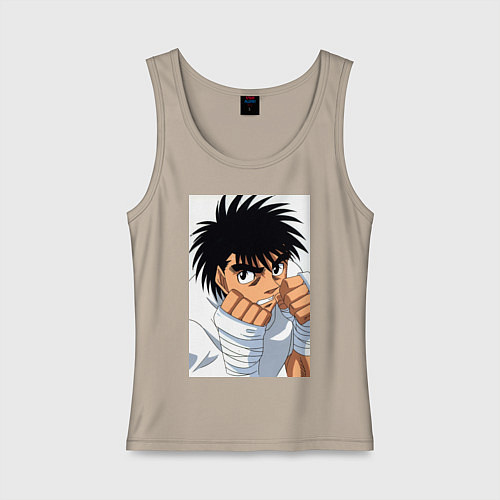 Женская майка Иппо Боксер / Миндальный – фото 1