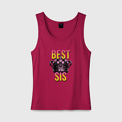 Женская майка Best sis