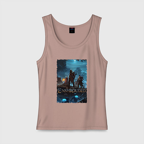 Женская майка Герои из Enshrouded / Пыльно-розовый – фото 1