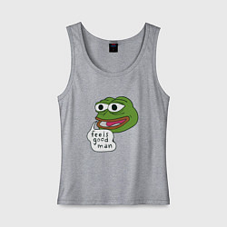 Женская майка Pepe feels good man