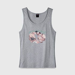 Женская майка Шепот сердца - студия Гибли