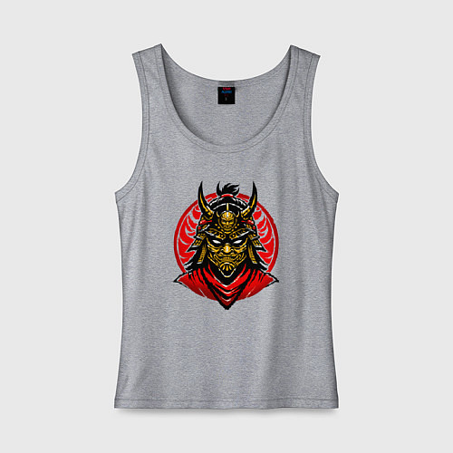 Женская майка Сёгун логотип / Меланж – фото 1