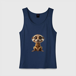 Женская майка Сурикат в стойке