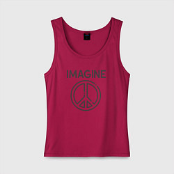 Женская майка Peace imagine