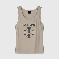 Женская майка Peace imagine