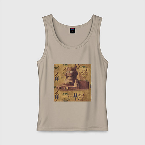 Женская майка Egypt Necoarc / Миндальный – фото 1