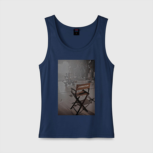 Женская майка Режисер / Тёмно-синий – фото 1