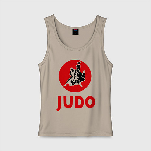Женская майка Judo / Миндальный – фото 1