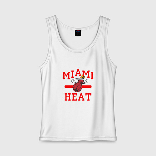 Женская майка Miami Heat / Белый – фото 1