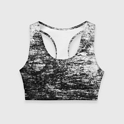 Женский спортивный топ Краска и потертости!