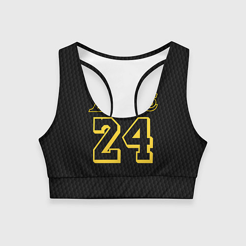 Женский спортивный топ Kobe Bryant / 3D-принт – фото 1