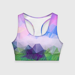 Женский спортивный топ ЦВЕТА