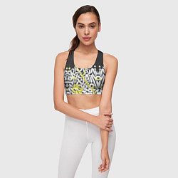 Топик спортивный женский GRAFFITY, цвет: 3D-принт — фото 2