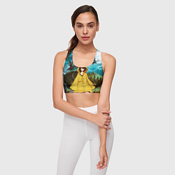 Топик спортивный женский Little Nightmares 2, цвет: 3D-принт — фото 2