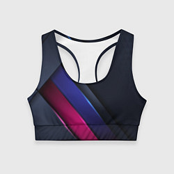 Топик спортивный женский Sport style 3d, цвет: 3D-принт