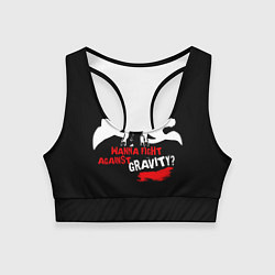 Топик спортивный женский Чуя Накахара бродячие псы, цвет: 3D-принт