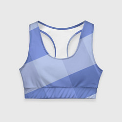 Топик спортивный женский Теплый минимализм, цвет: 3D-принт
