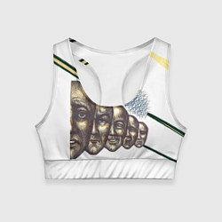 Женский спортивный топ Человек и чувства