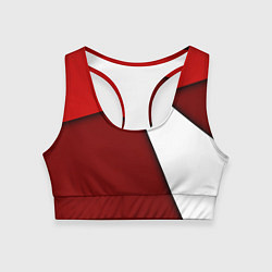 Женский спортивный топ Спортивная геометрия