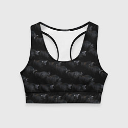 Женский спортивный топ Ночные быки
