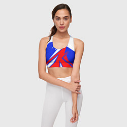 Топик спортивный женский Geometry Russia, цвет: 3D-принт — фото 2