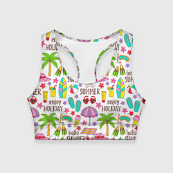 Женский спортивный топ Hello summer