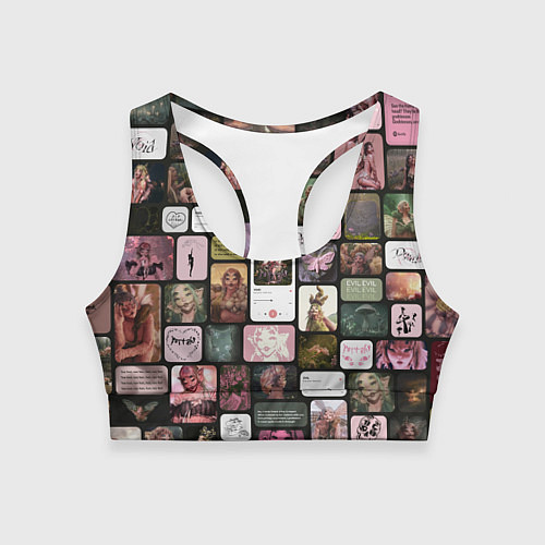 Женский спортивный топ Melanie Martinez portals / 3D-принт – фото 1