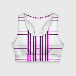 Женский спортивный топ Neon pink