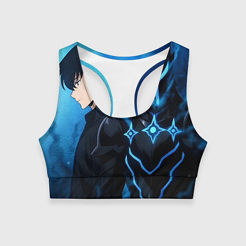Женский спортивный топ Соло Левеллинг / 3D-принт – фото 1