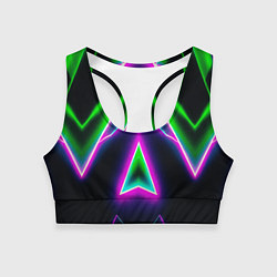 Женский спортивный топ Multicolored colorful color