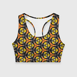 Женский спортивный топ Замысловатые соты