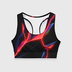 Женский спортивный топ Neon red
