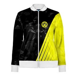 Олимпийка женская FC Borussia Dortmund: Abstract, цвет: 3D-белый