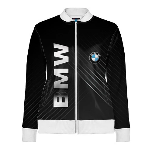 Женская олимпийка BMW: Steel Line / 3D-Белый – фото 1